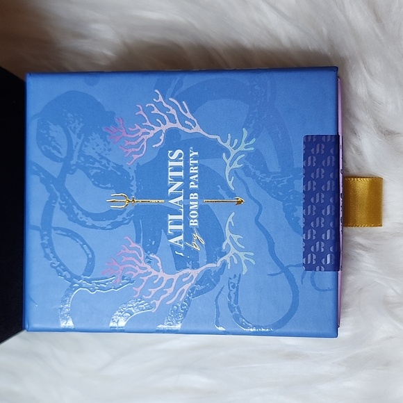 Ocean Inspired Necklace- Atlantis Collection Trident, Seashell, Amethyst charms - Picture 7 of 7